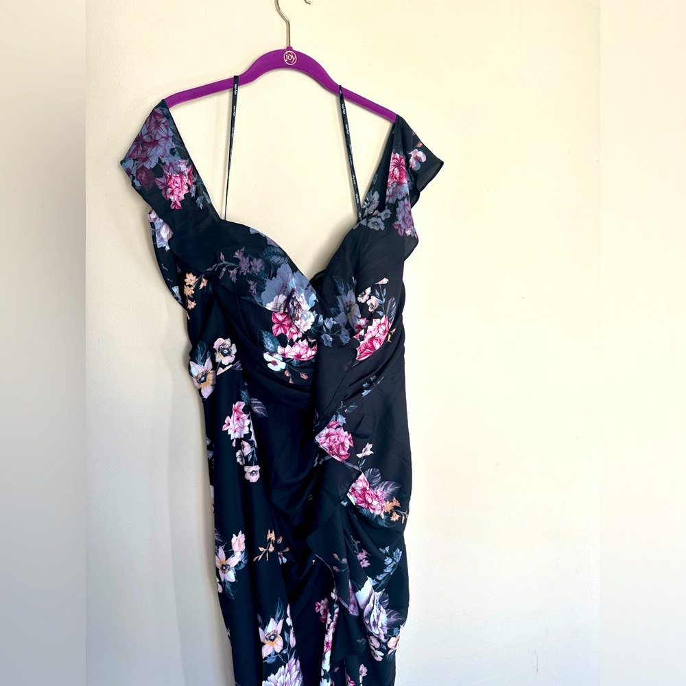 Floral Off the Shoulder Dress